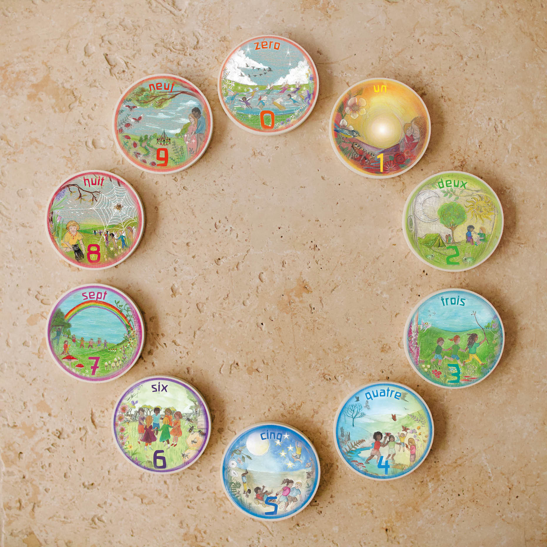 Wild Number Set - French