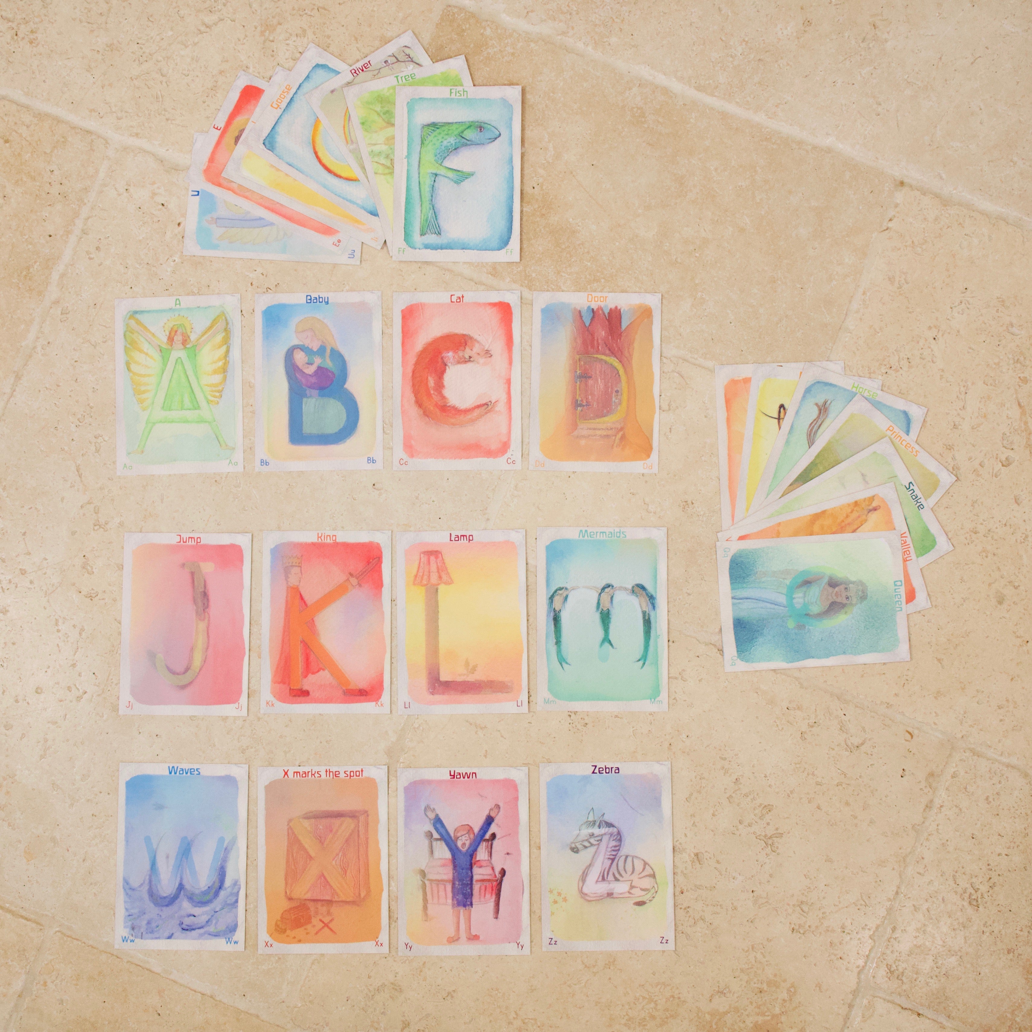 Traditional ABC Cards