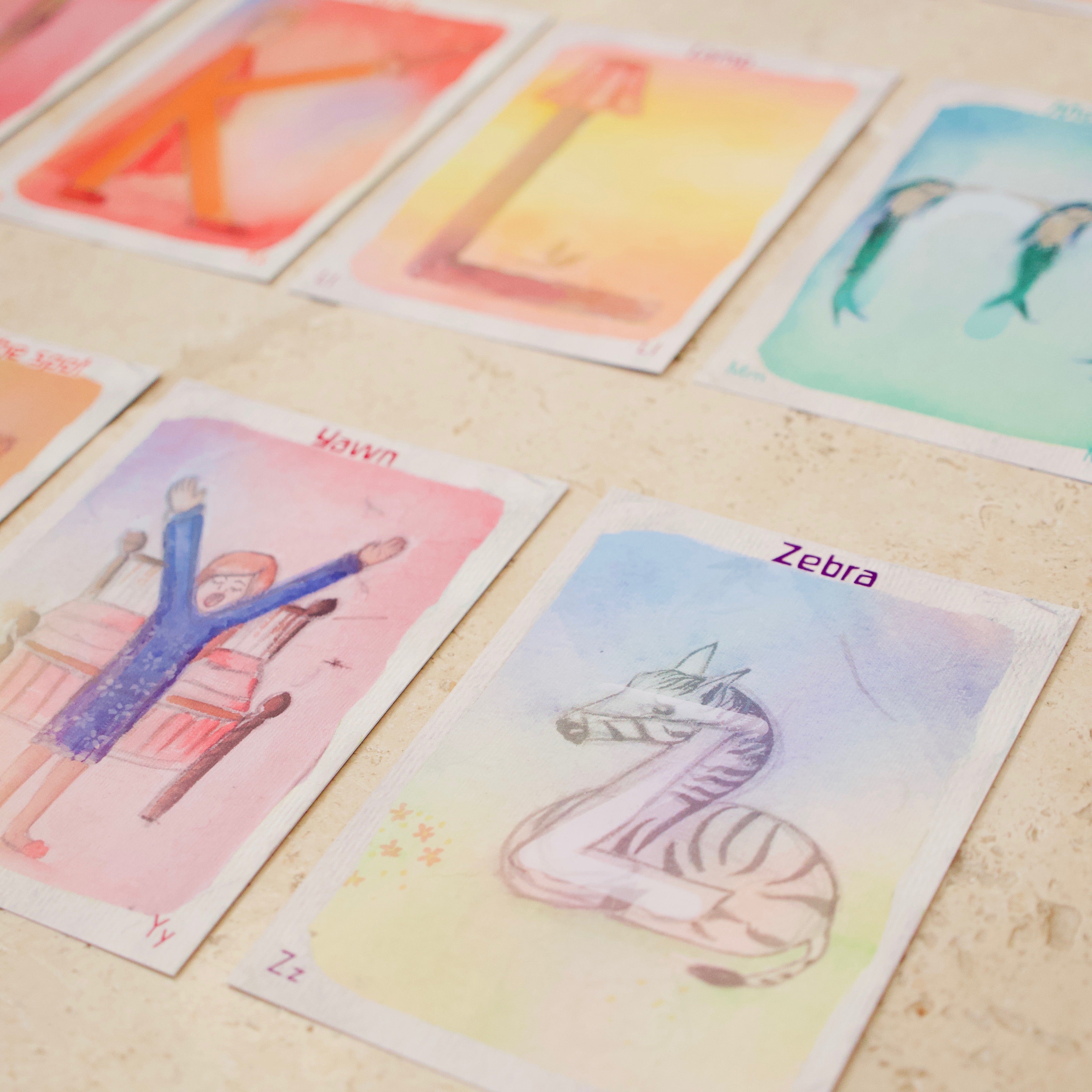 Traditional ABC Cards