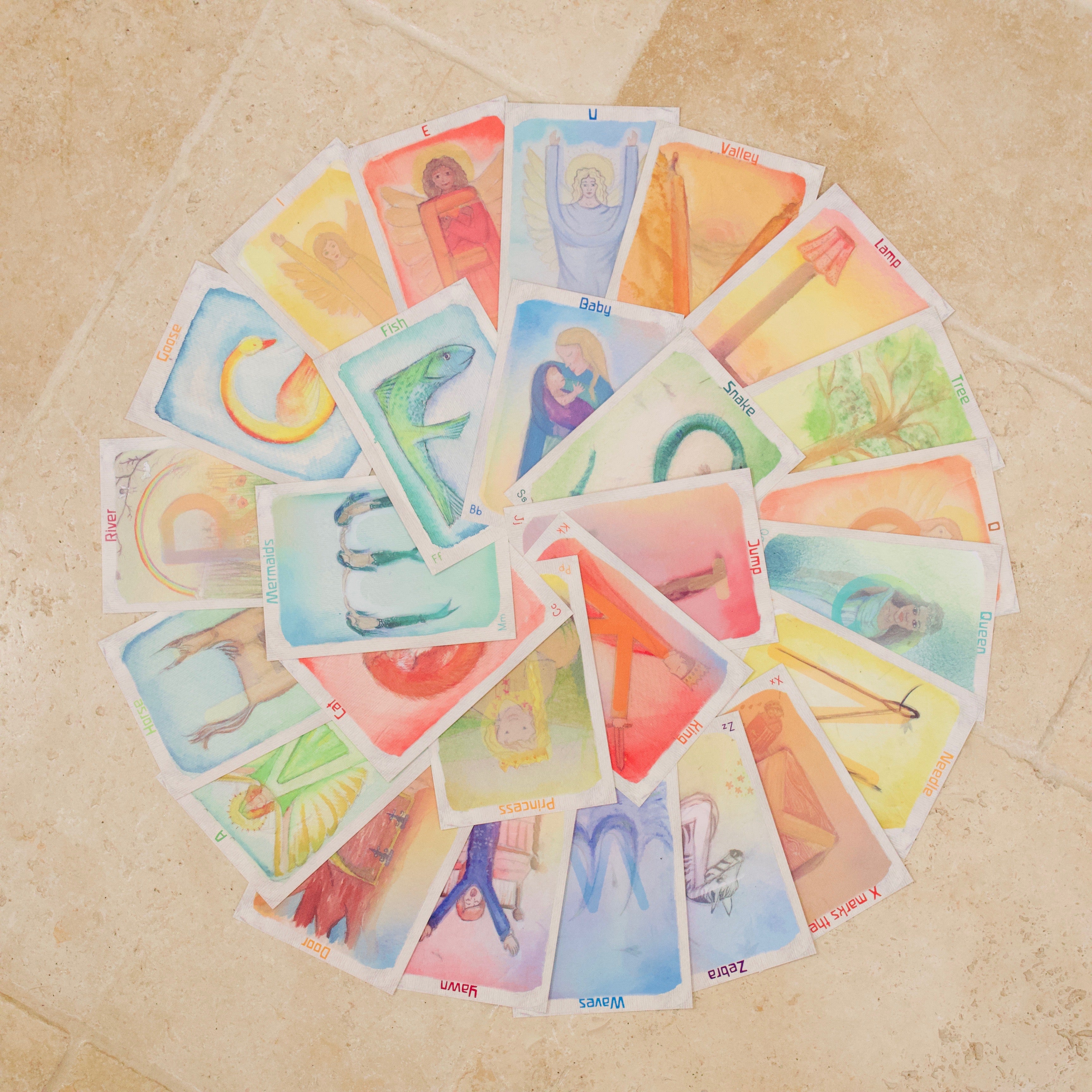Traditional ABC Cards