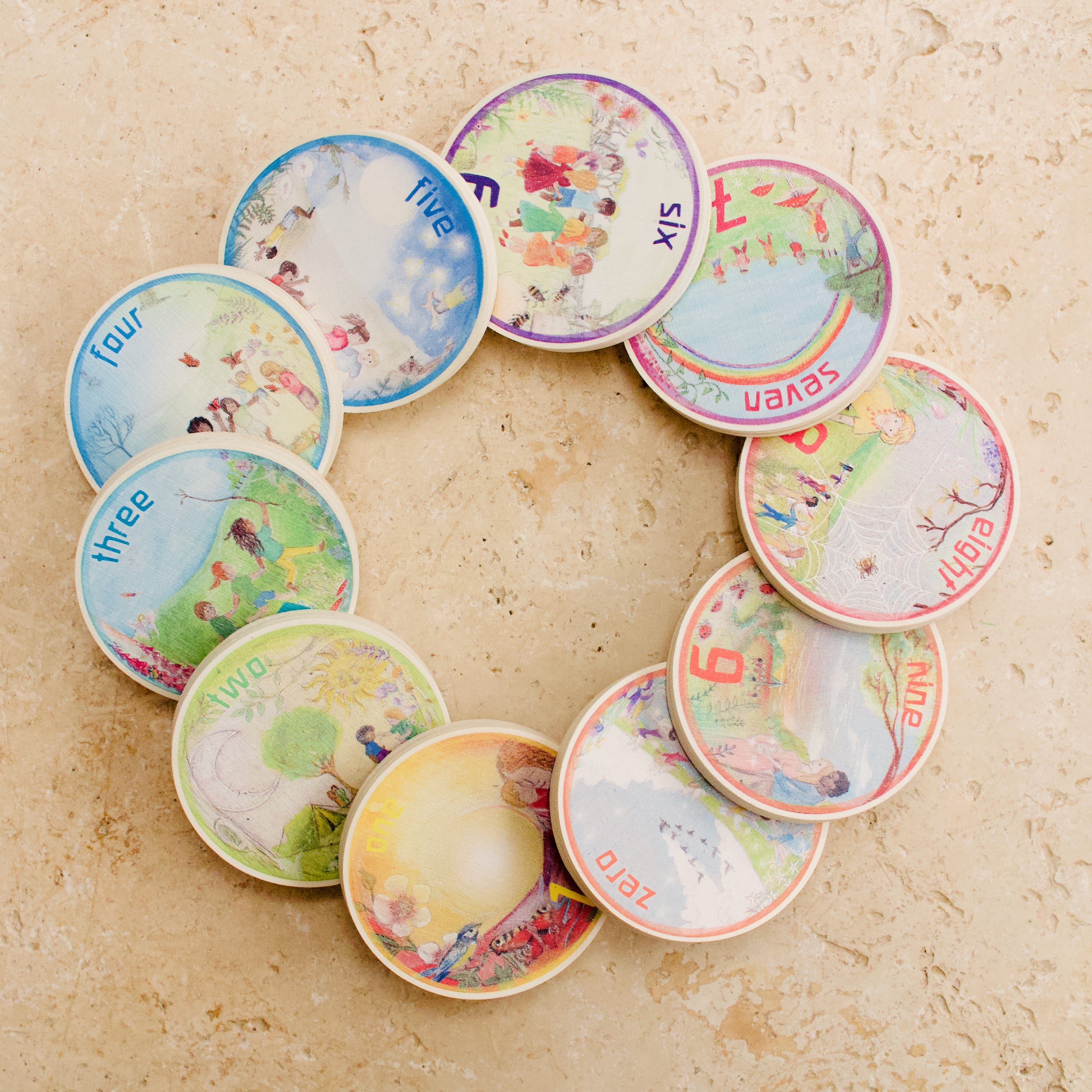 Wild Number Set - English