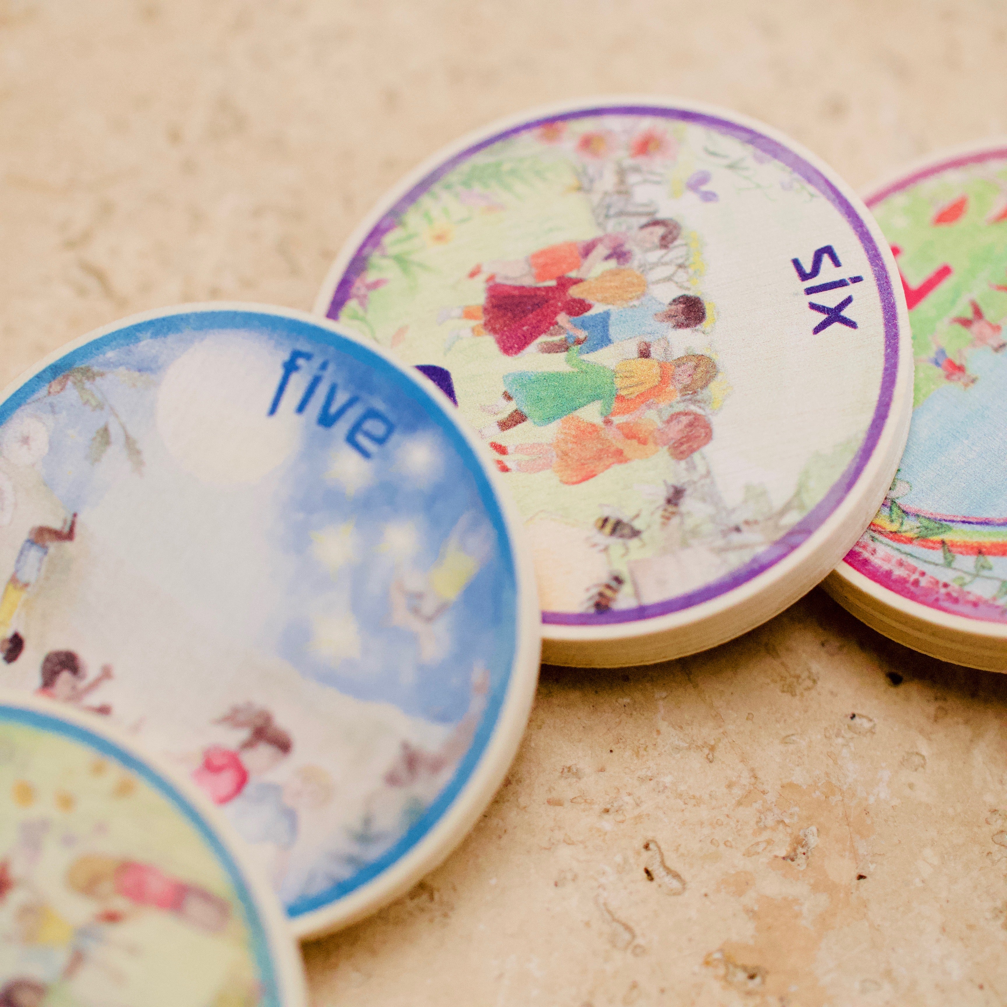 Wild Number Set - English