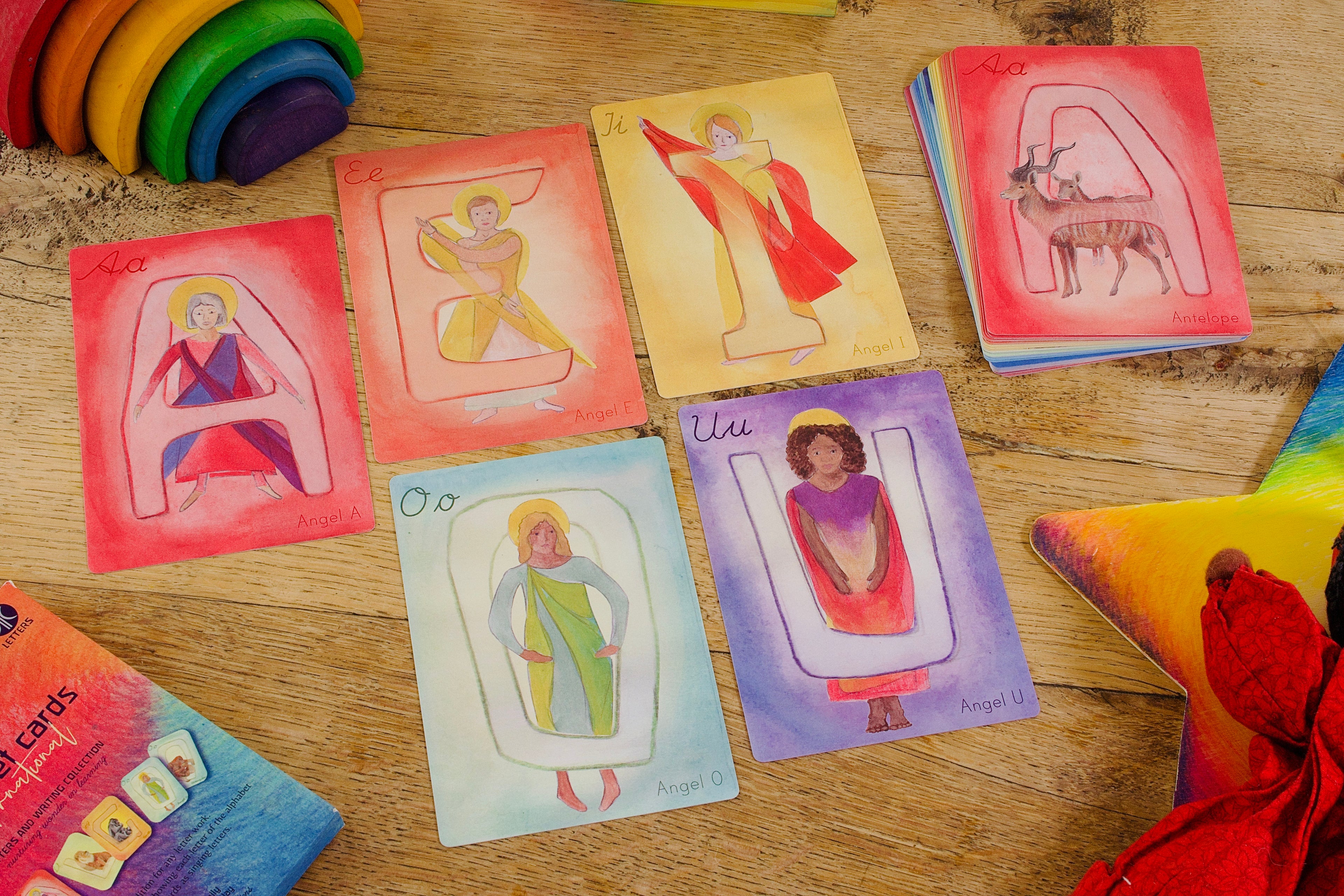 International ABC Cards - in English, German or French
