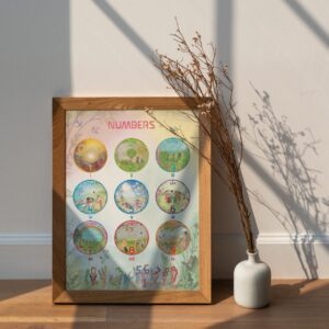 Wild Number 0-9 Poster