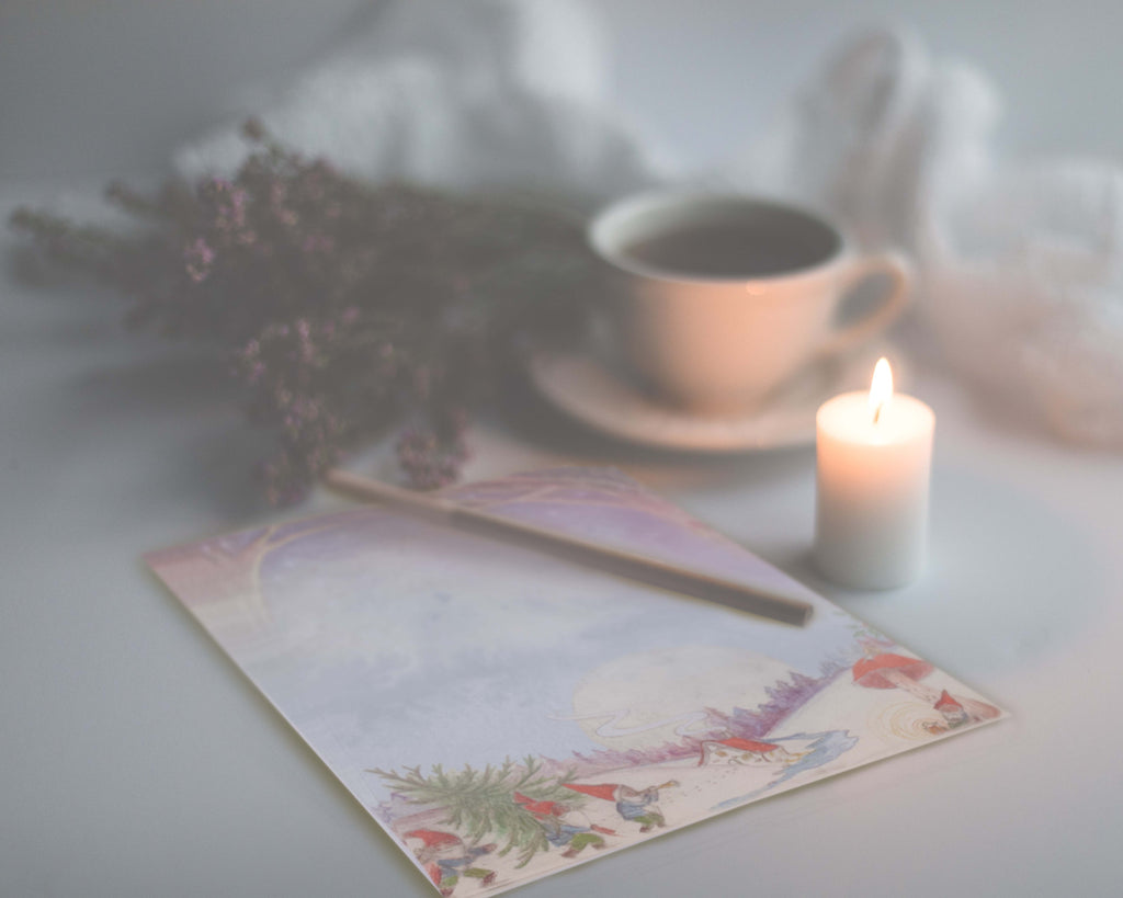 Winter Note Paper Set