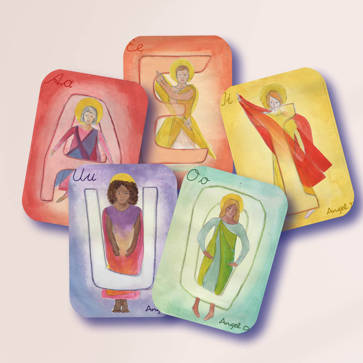 International ABC Cards - in English, German or French