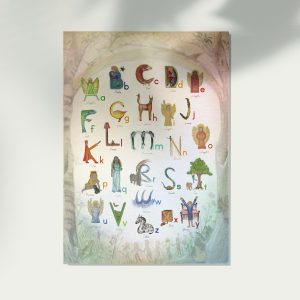 Traditional Alphabet Poster
