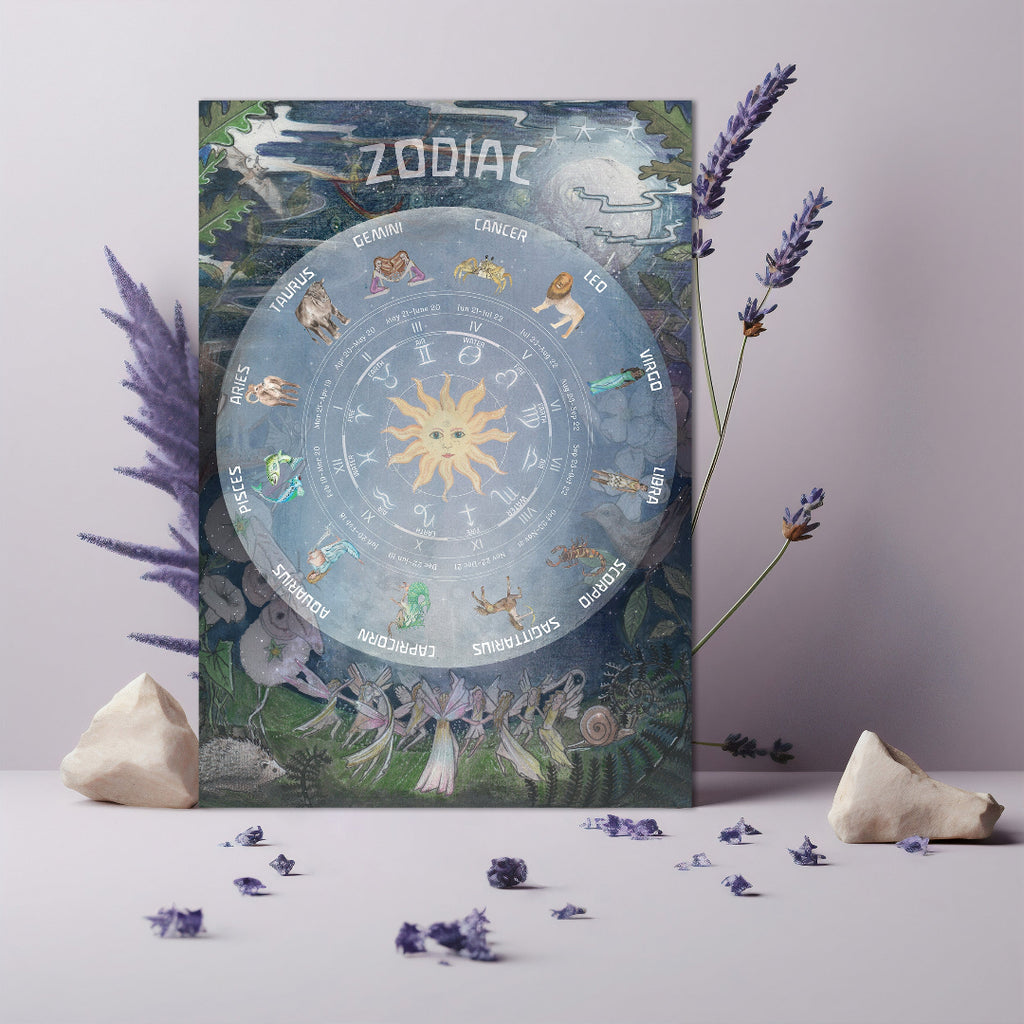 Wild Fairies Zodiac Poster