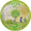 Jeu de chiffres - 0-9,  10 pièces en bois. En français